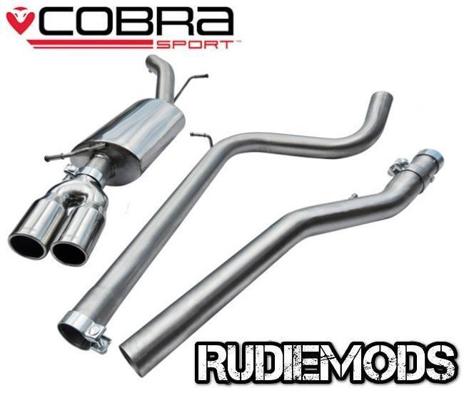 Cobra Sport VW Polo GTi 10 on Stainless Steel Cat Back Exhaust System Non Res