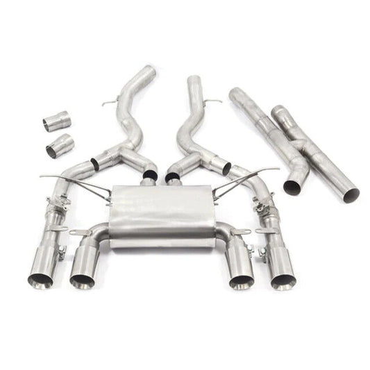 COBRA SPORT BMW M3 F80 2014-18 3" Valved Secondary Cat Back Performance Exhaust