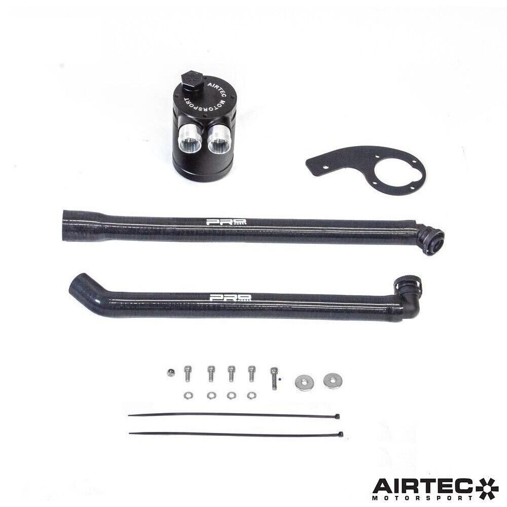 AIRTEC MOTORSPORT BREATHER CATCH CAN & BREATHER HOSE FOR MINI R56 COOPER S