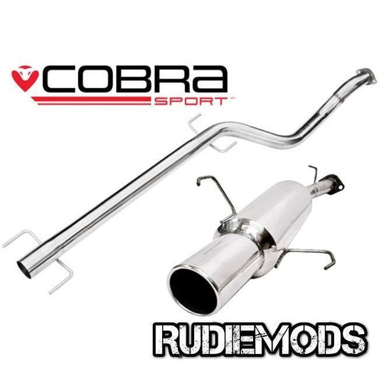 Cobra Sport Vauxhall Astra G Hatchback Sport Exhaust Cat Back System Res
