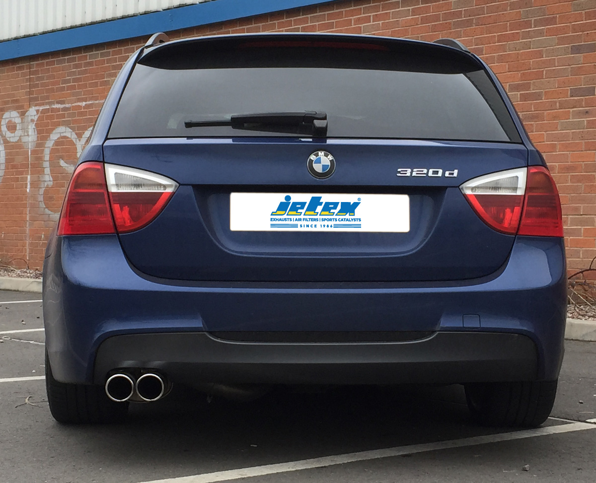 Jetex Exhaust for BMW 318D E90 2005-2012 Back Box
