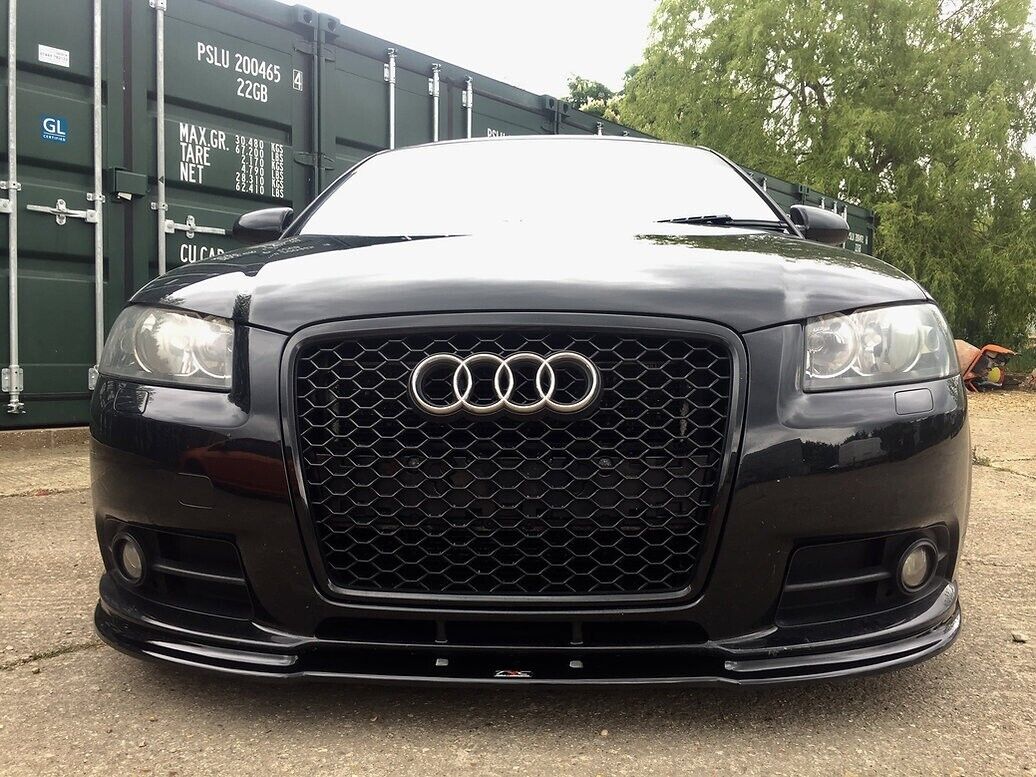 TRC Front Splitter for Audi A3 8P S-line PFL