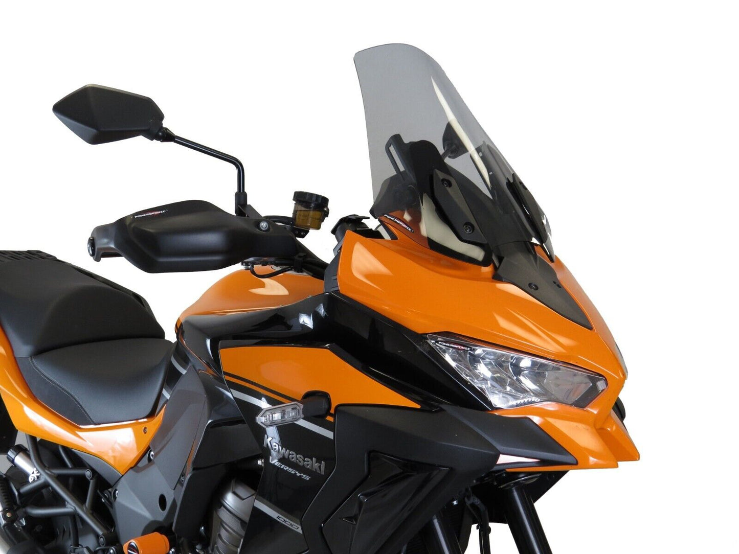 Hand Guards Bar Ends KAWASAKI VERSYS 1000 19-23, VERSYS 1000 S 21-23 MATTE BLACK