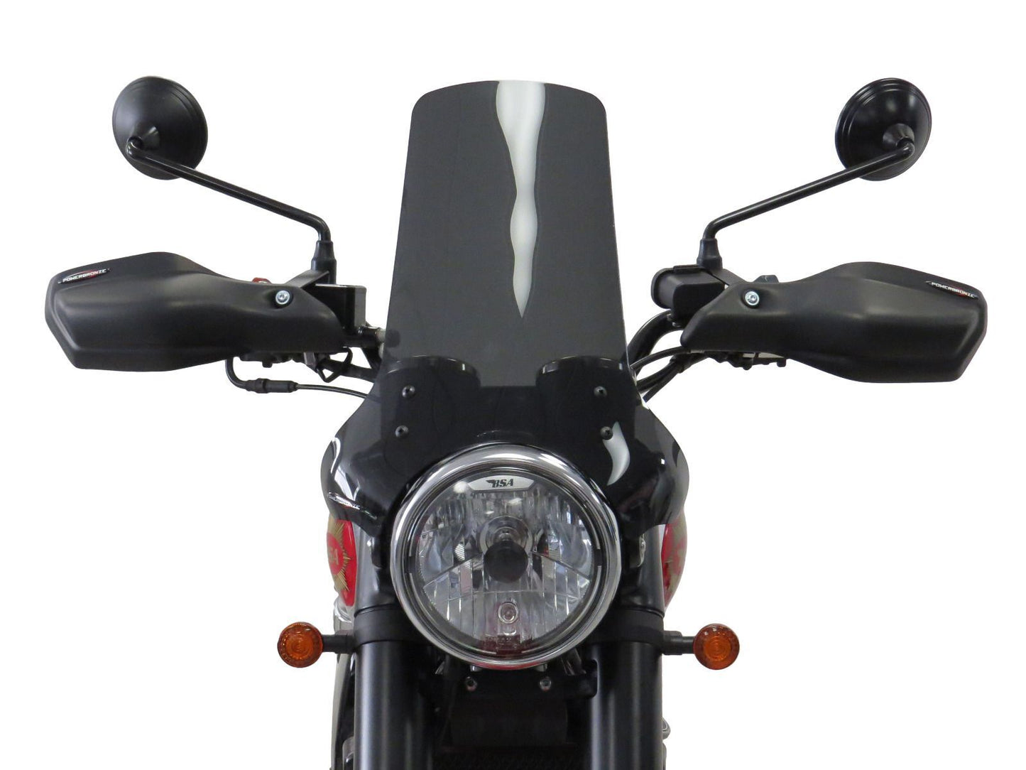 Light Screen wind fly deflector BSA ,GOLD STAR 650, 2022 To 2024 (325 MM)