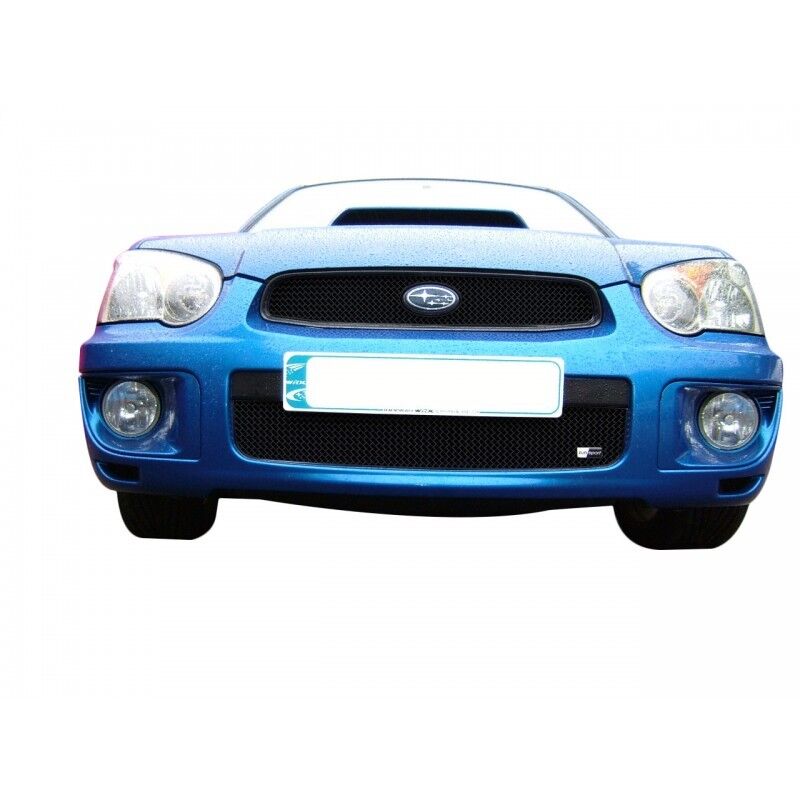 Zunsport Fits Subaru Impreza Blob Eye BLACK Full Front Grille Set