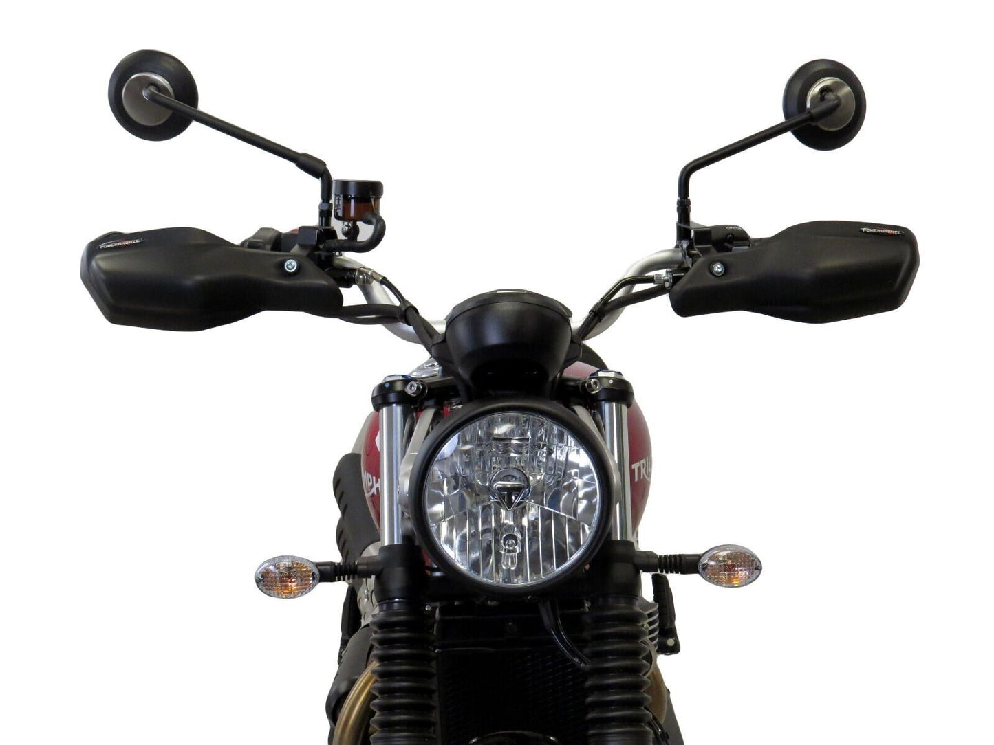 Hand Guards Bar Ends TRIUMPH ,SCRAMBLER 900, 2023 MATTE BLACK