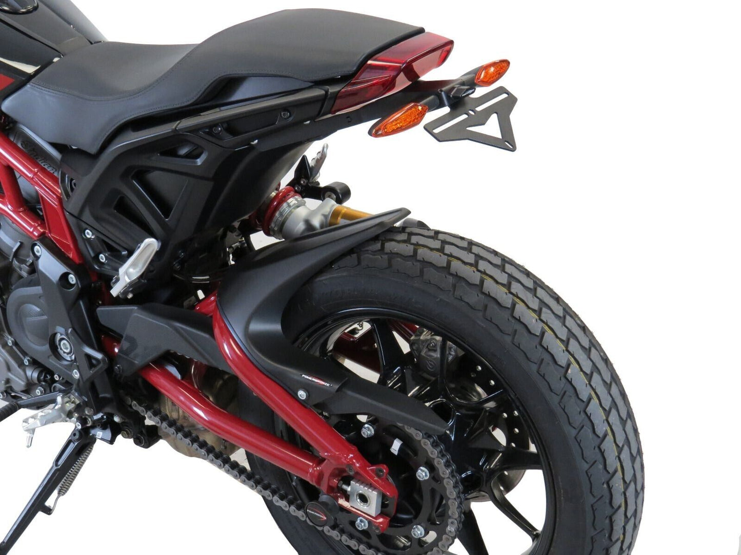 Eliminators, tail tidy, number plate INDIAN ,FTR1200 2019-2023 Black