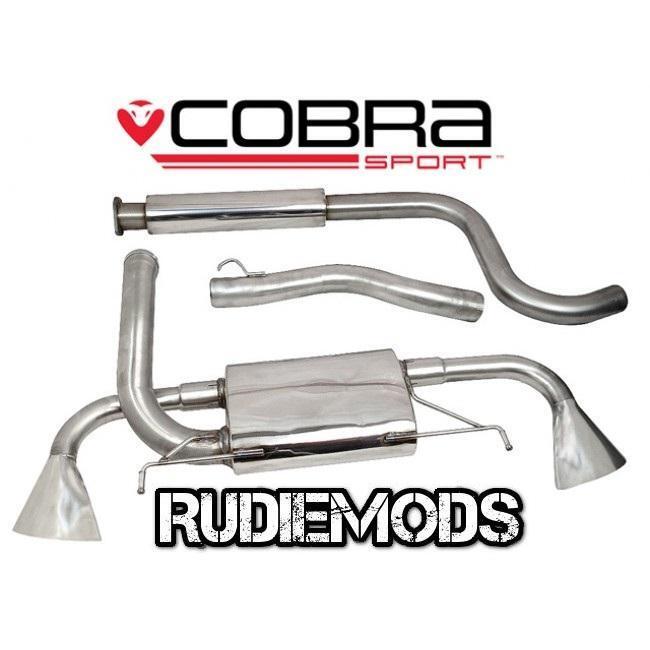 Cobra Sport Vauxhall Astra J VXR Cat Back System 2.5" bore Resonated