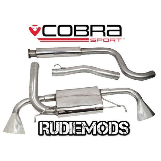 Cobra Sport Vauxhall Astra J VXR Cat Back System 2.5" bore Resonated