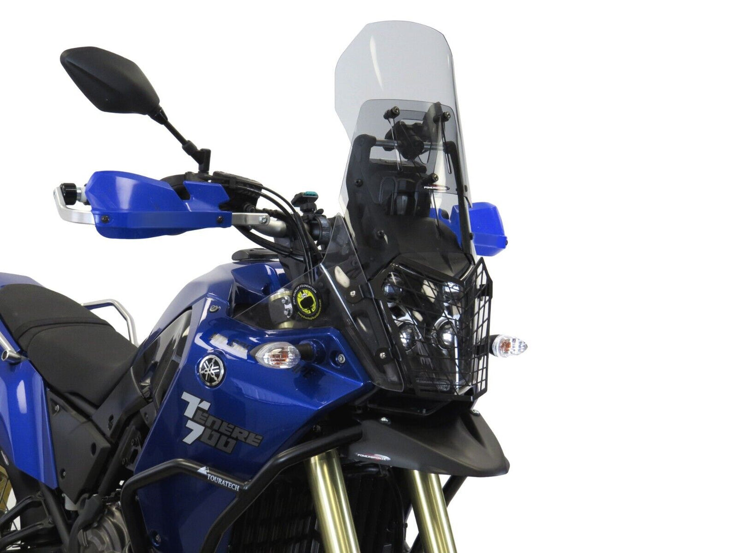 Beak Front Mud Spray Guard Yamaha TENERE 700, (FITS WITH CRASH BARS) MATTE BLACK