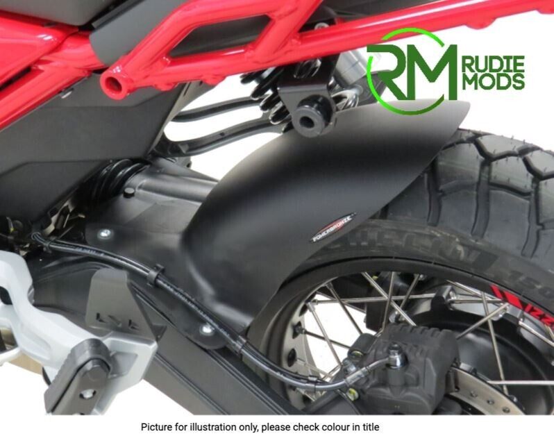 Hugger Rear mud deflector Guard MOTO GUZZI V85TT 19-23 Carbon Look