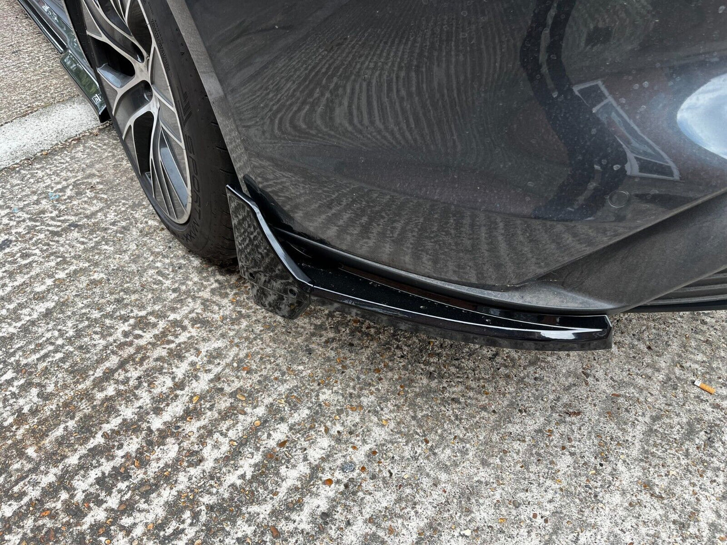 TRC Porsche Taycan PFL Rear Spats and Upstands