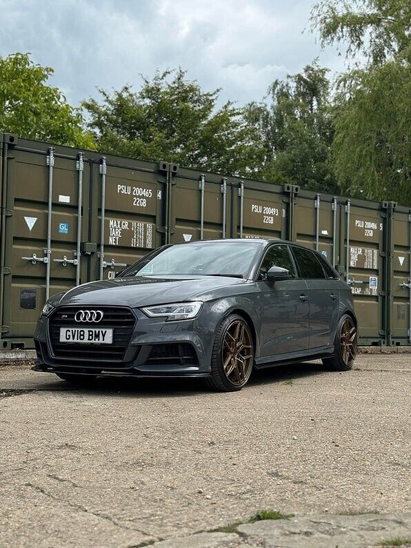 SIDE SKIRT SPLITTERS DIFFUSERS CAR Audi S3 / A3 8V S-Line Sportback (5dr)