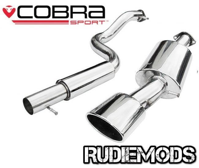 Cobra Sport Seat Leon MK1 1.9 TDi Cat Back Exhaust System Resonated