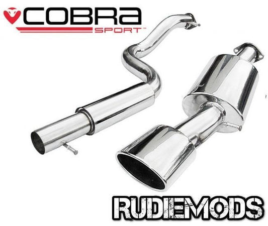 Cobra Sport Seat Leon MK1 1.9 TDi Cat Back Exhaust System Resonated