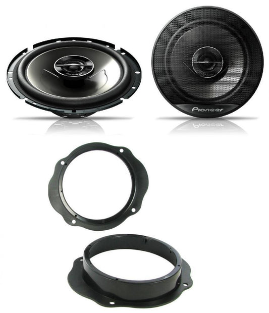 Ford C-Max 2003-2010 Pioneer 17cm Front Door Speaker Upgrade Kit 240W