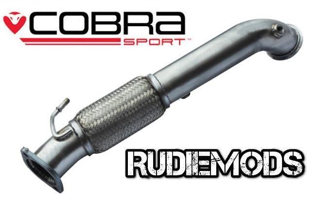 Cobra Sport Ford Focus ST 250 MK3 12 on Stainless Front Pipe De-Cat Exhaust