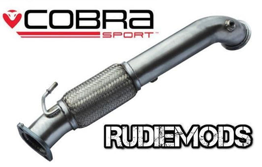 Cobra Sport Ford Focus ST 250 MK3 12 on Stainless Front Pipe De-Cat Exhaust