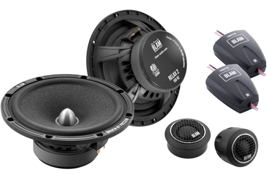 Honda Civic 10th gen 16 - 2021 165mm (6.5 Inch) BLAM speaker upgrade fitting kit