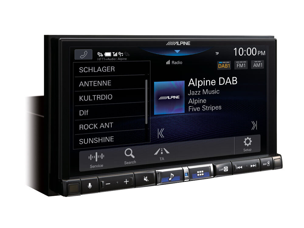 Alpine 7” Digital Media Station, featuring DAB+ Radio, Apple CarPlay and Android