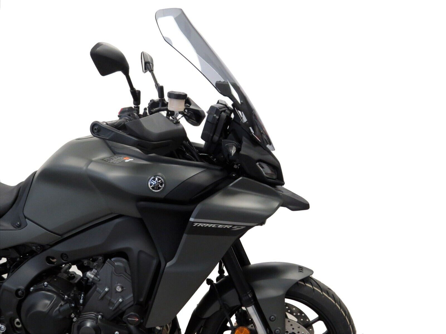 Beak front spray mud guard cover Yamaha TRACER 9, GT, 2021 - 2023 MATTE BLACK