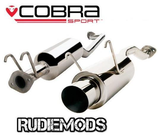 Cobra Sport Honda Civic EP3 Type R Cat Back System with Round Tailpipe