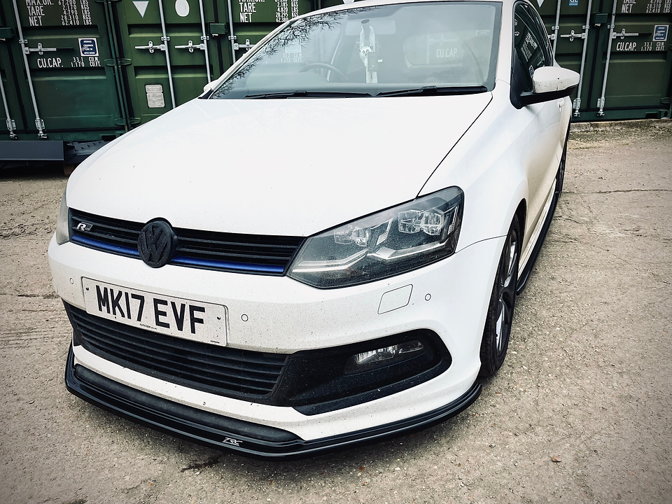 TRC Front Splitter for Volkswagen Polo MK5 R-Line