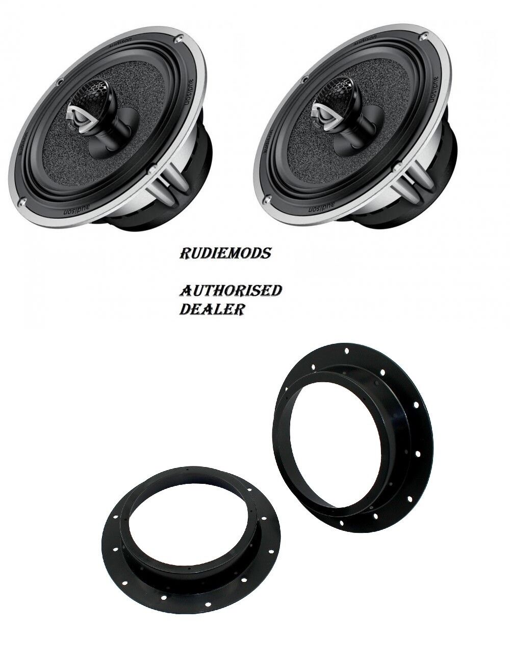 VW Caddy MK3 Audison Voce AV X6 6.5" 17cm Coaxial Car Stereo Speakers