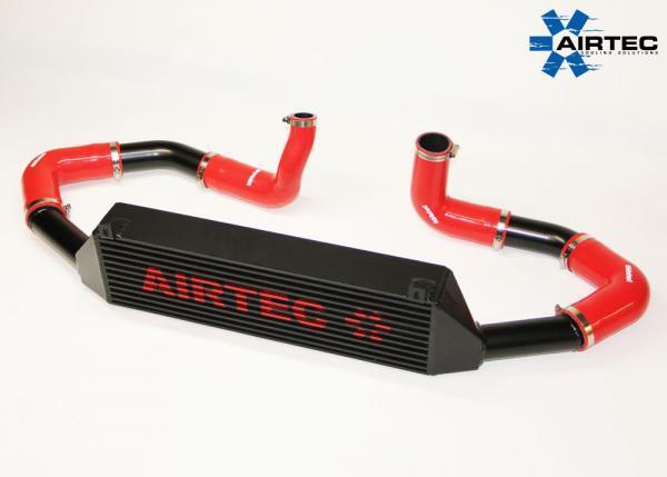 AIRTEC Vauxhall Corsa D 1.4 turbo Uprated Front Mount Intercooler BLACK