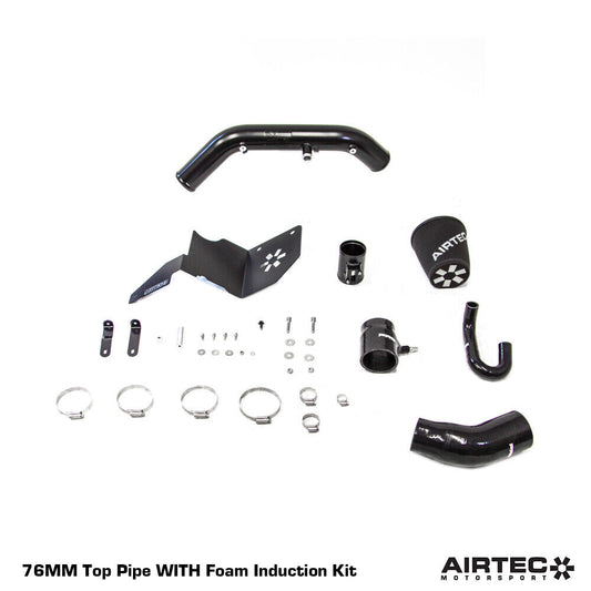 AIRTEC MOTORSPORT RS-STYLE 76MM TOP INDUCTION PIPE FOR FIESTA ST180