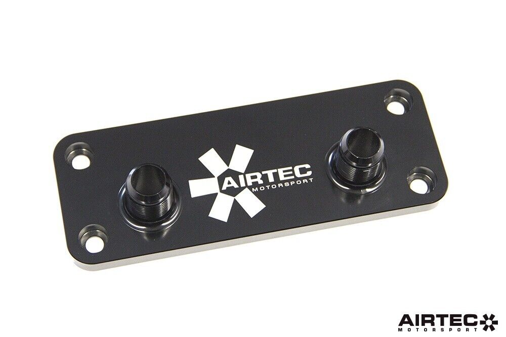 AIRTEC MOTORSPORT REMOTE OIL COOLER ADAPTOR PLATE FOR MK2 FOCUS ST & RS