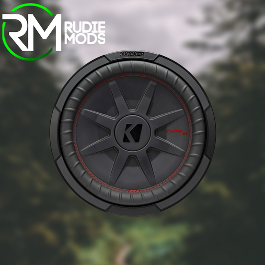 Kicker CompRT 12" Subwoofer Thin Profile 48CWRT122 Car Audio