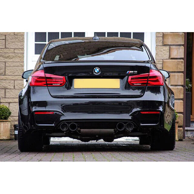 COBRA SPORT BMW M3 F80 3" Valved Secondary Cat Back Performance Exhaust Carbon