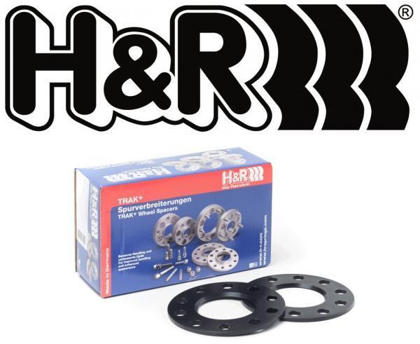 H&R Mercedes E Class W123 5x112 66.6 Blackline 5mm Hubcentric Wheels Spacers