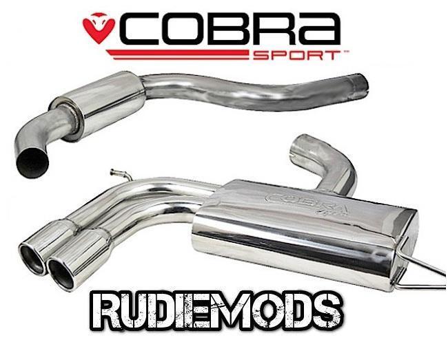 Cobra Sport Audi S3 8P MK2 Cat Back Stainless Steel Exhaust System Res