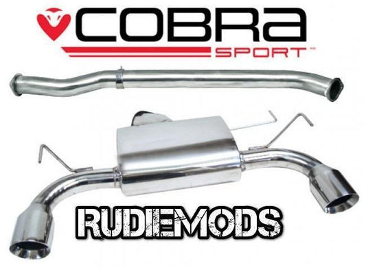 Cobra Sport Mitsubish Evo X Stainless Steel Cat Back Exhaust System Non Res