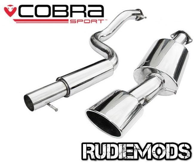 Cobra Sport Seat Leon Cupra MK1 1.8T Cat Back Exhaust System Resonated