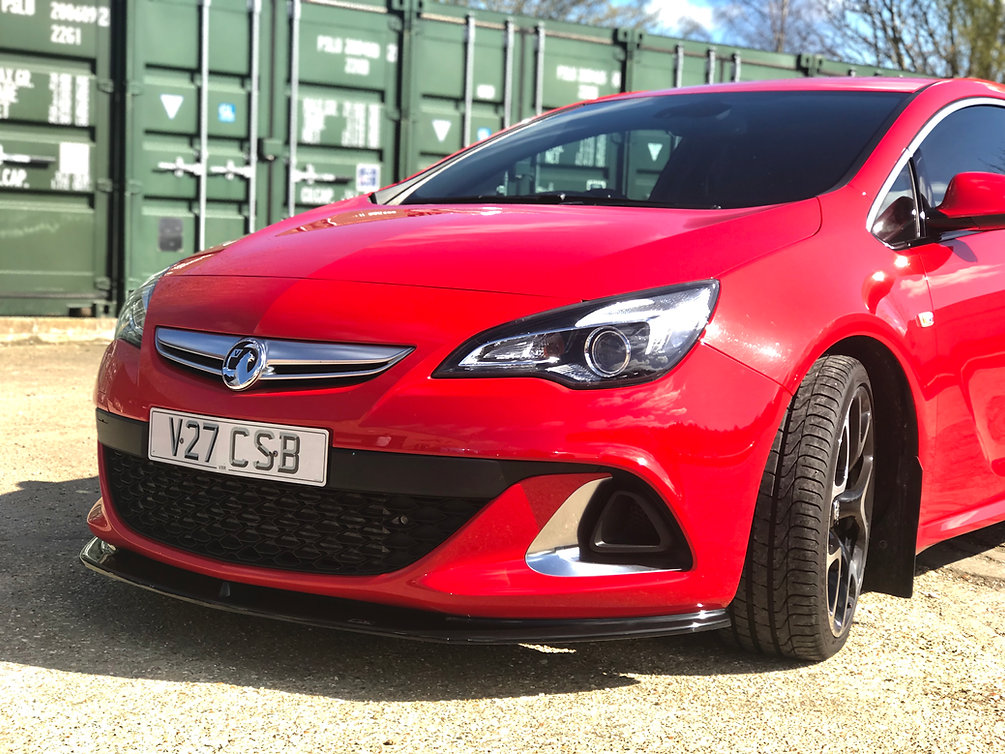 TRC Vauxhall Astra J VXR Front Splitter