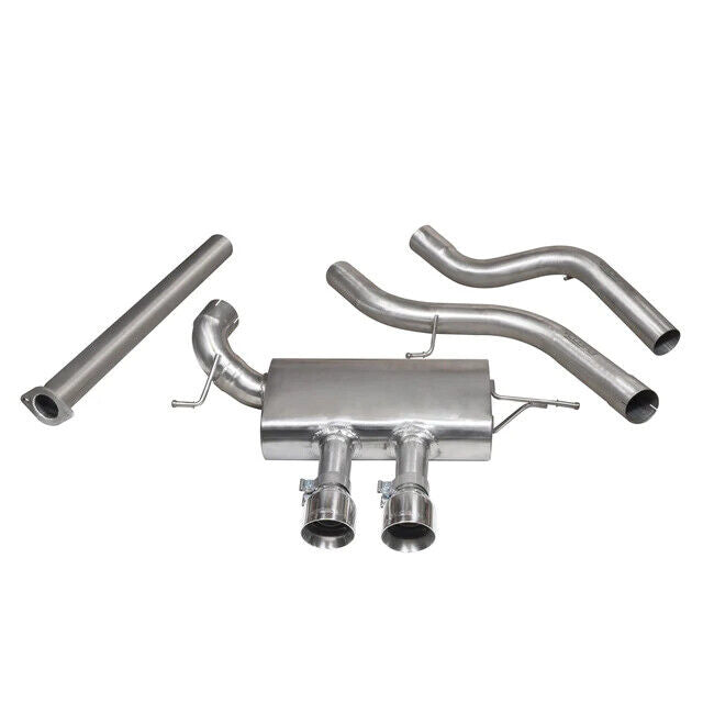 Cobra Sport Ford Focus ST 250 MK3 12 on Stainless Steel Cat Back System Non Res
