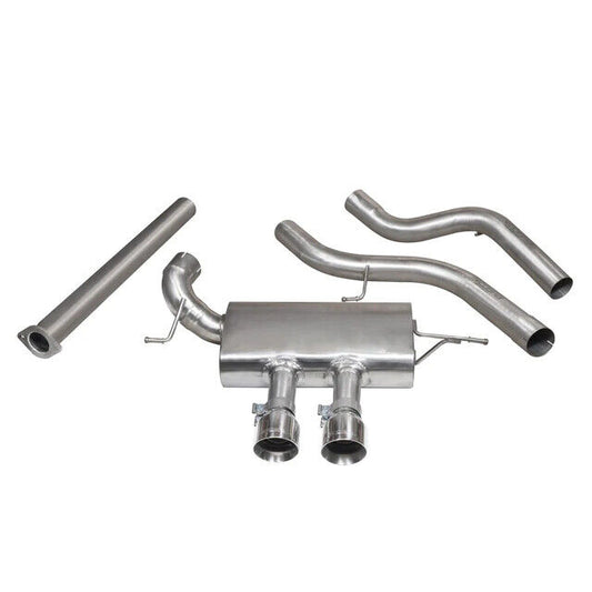 Cobra Sport Ford Focus ST 250 MK3 12 on Stainless Steel Cat Back System Non Res