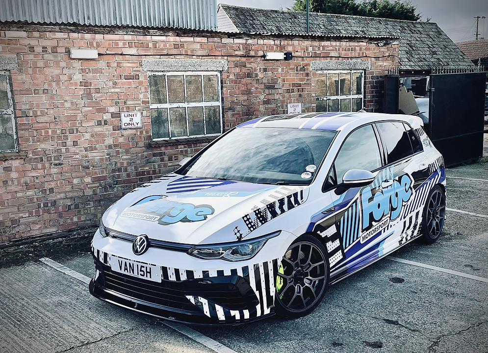 TRC Volkswagen Golf MK8 R Side Skirt Splitters