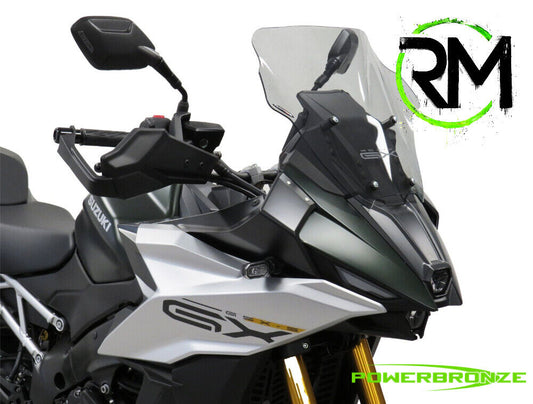 Touring Screen wind fly deflector GSX-S1000GX 2024 onwards (380mm HIGH)