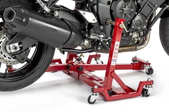 Abba Superbike Stand with Dolly & Front Arm Lift for Suzuki Motorcycles