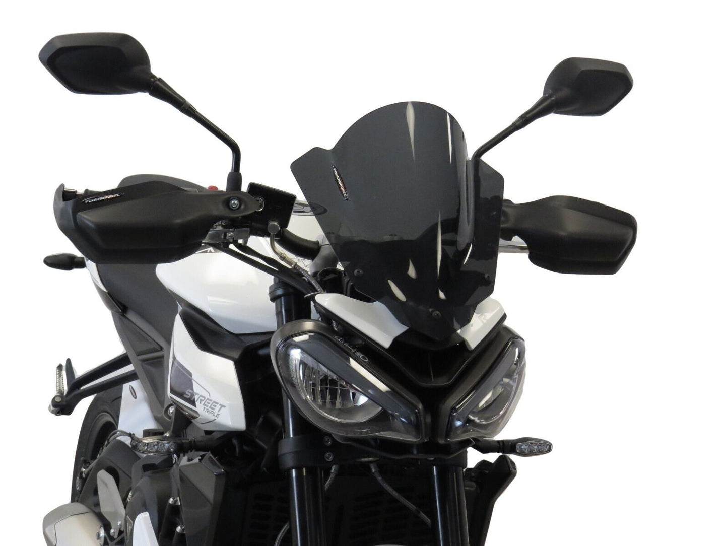 Light Screen Wind deflector (320 MM HIGH) Triumph Street Triple R, RS, MOTO2