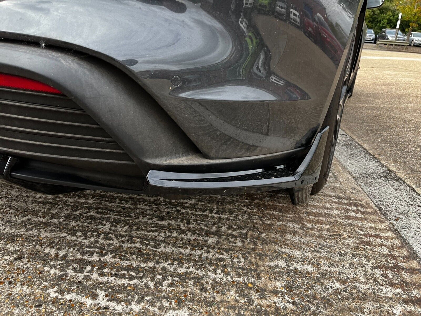 TRC Porsche Taycan PFL Rear Spats and Upstands