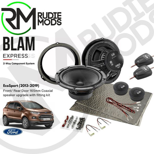 Ford EcoSport (2013-2019) BLAM EXPRESS 165ES Front Door Component speaker upgrad
