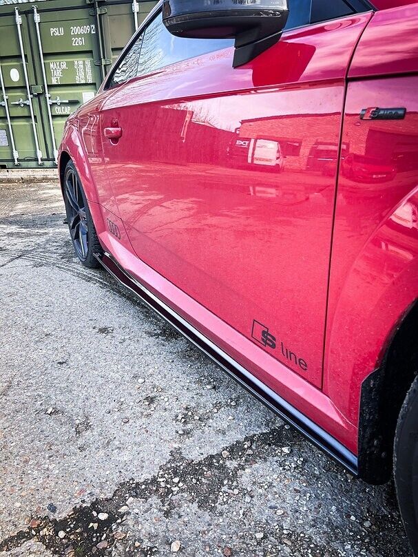 TRC Audi TT MK3 S-Line Side Skirt Splitters
