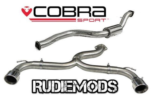 Cobra Sport Ford Focus MK2 05-11 ST225 Stainless Steel Cat Back System Venom