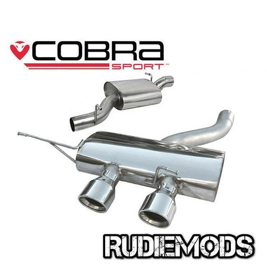 Cobra Sport VW Golf R MK6 Sport Stainless Exhaust Cat Back System Res