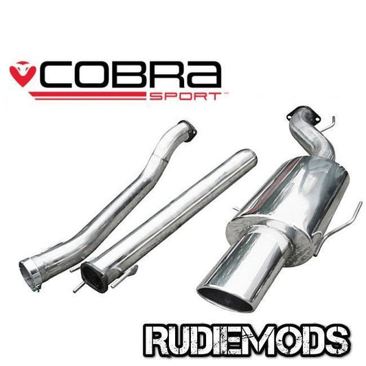 Cobra Sport Vauxhall Astra GSi G Hatch Cat Back System 3" bore Non-Res